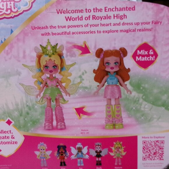 THREE NWT Series 1 Royale High Fairies with Accessories - Picture 5 of 11